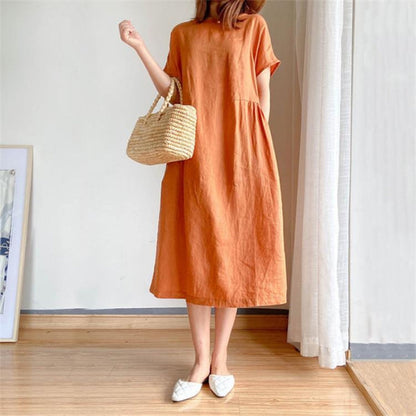 Women's Short Sleeve Summer Dress