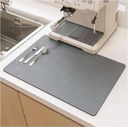 Dish Drying Mat Quick Dry Microfiber