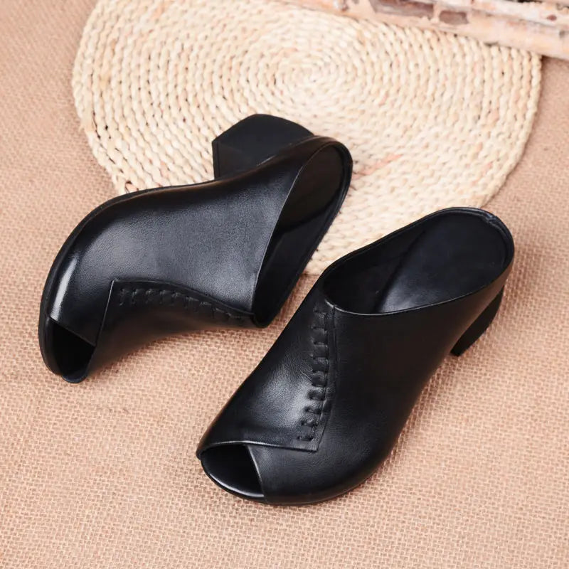 Comfortable Women's Padded Slip On Sandals