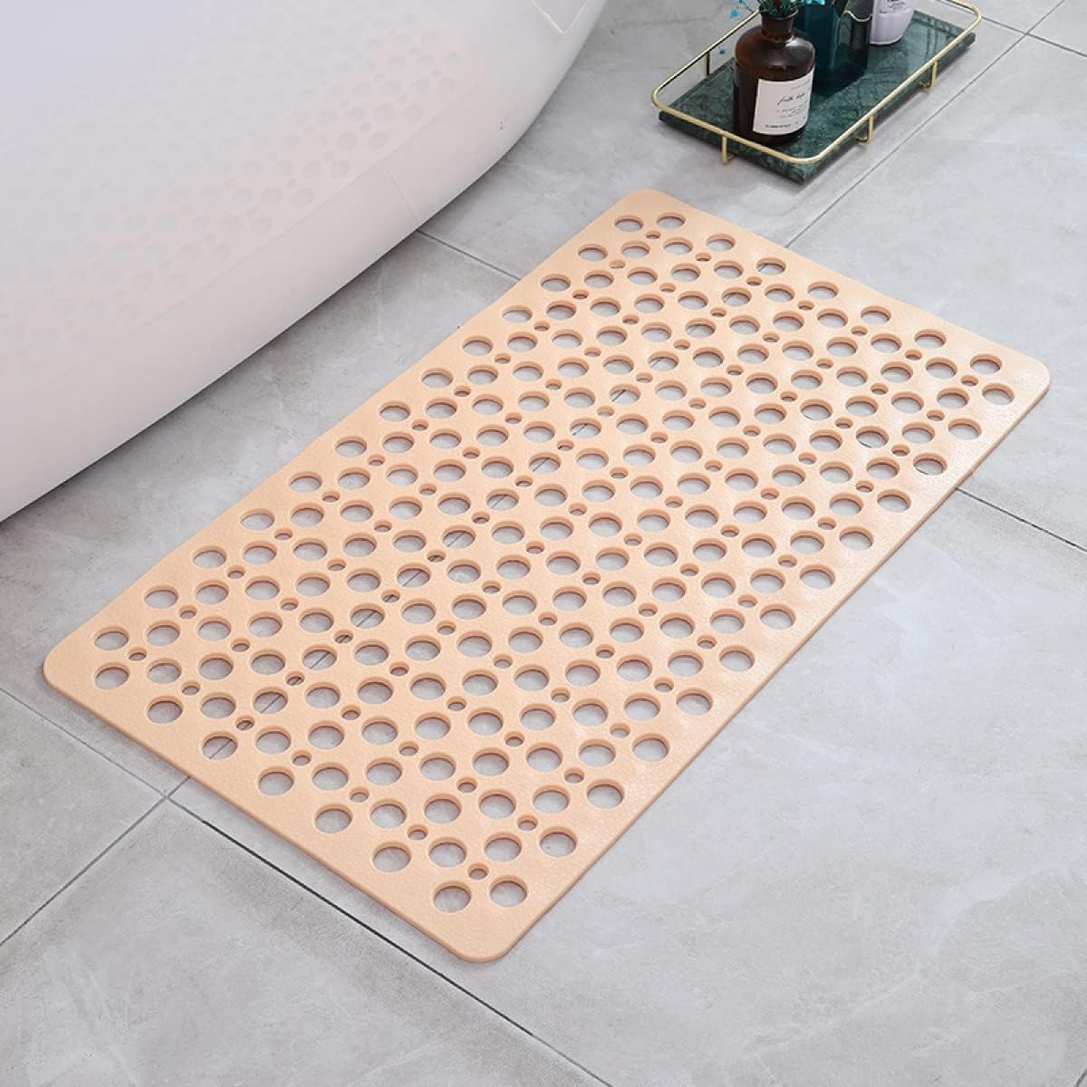 Anti-Slip Shower Mat With Suction Cups For Secure Grip