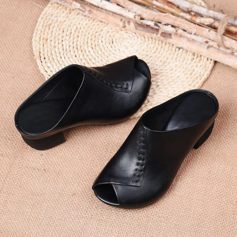 Comfortable Women's Padded Slip On Sandals