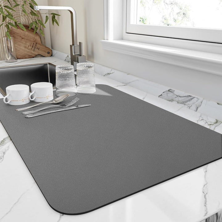 Dish Drying Mat Quick Dry Microfiber