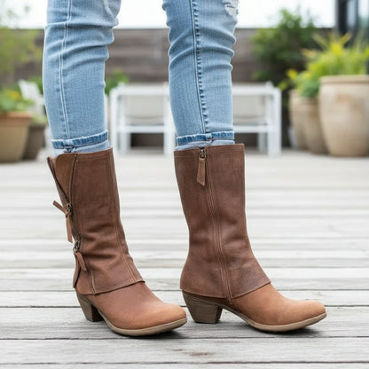 Rugged Lace Up Ankle Boots