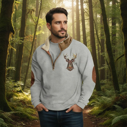 Men's Graphic Hunting Sweatshirt - VibreMode