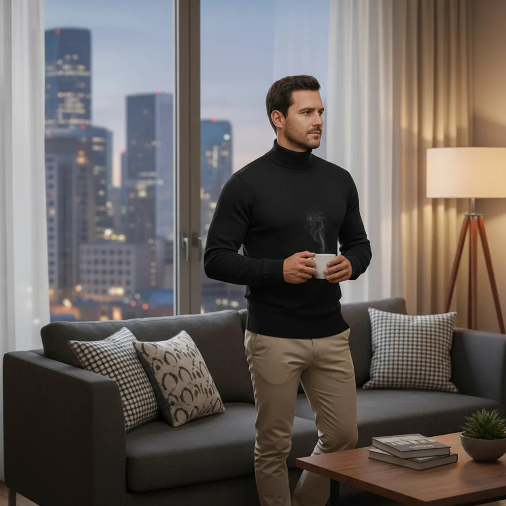 Classic Crew Neck Winter Sweater