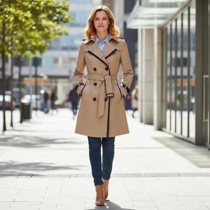 Timeless Water-Resistant Long Coat