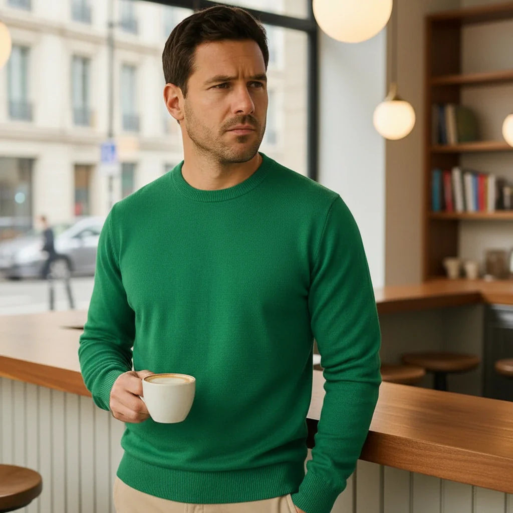 Comfortable Casual Pullover Sweater - VibreMode