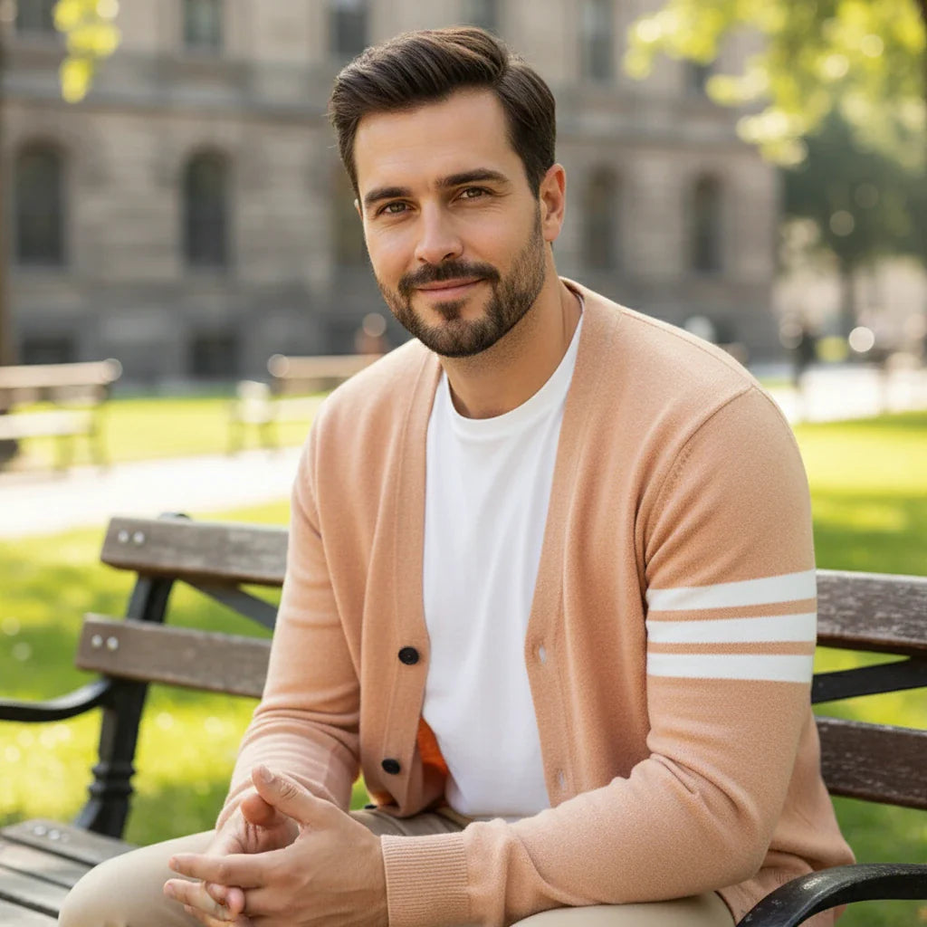 Colorful Long Sleeve Knitted Sweater