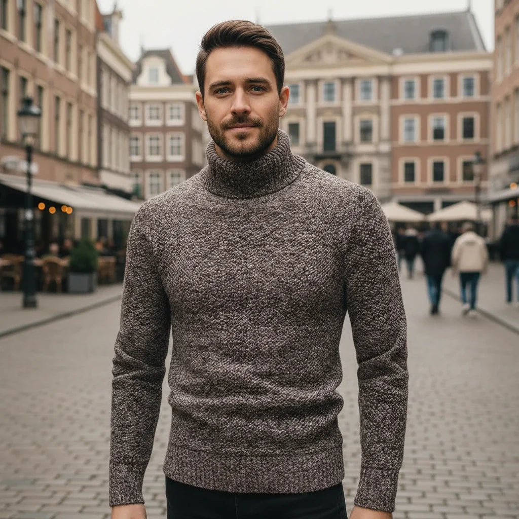 Timeless Crew Neck Wool Sweater - VibreMode