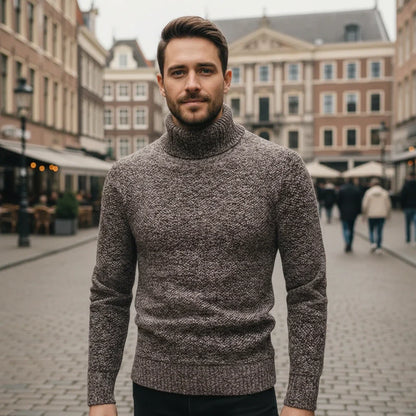 Timeless Crew Neck Wool Sweater - VibreMode