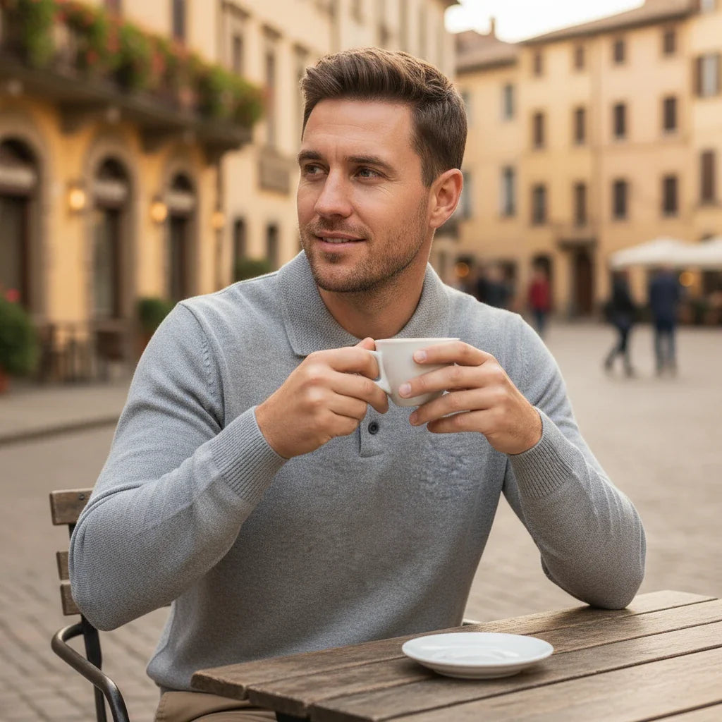 Timeless Cable Crew Neck Sweater