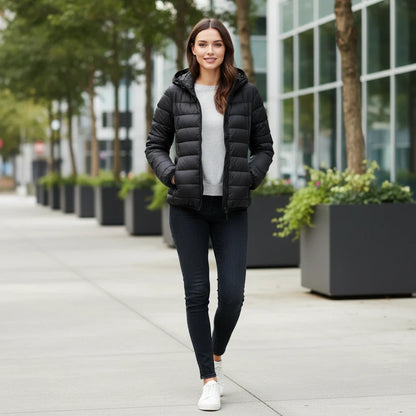 Slim Water Resistant Parka Coat