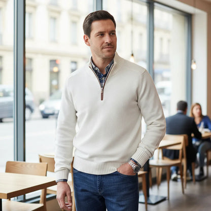 Timeless Crew Neck Pullover Sweater - VibreMode