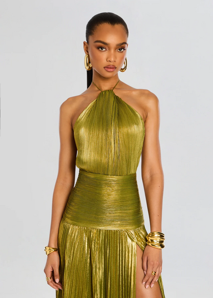 Women's Long Dress Luxurious Finish