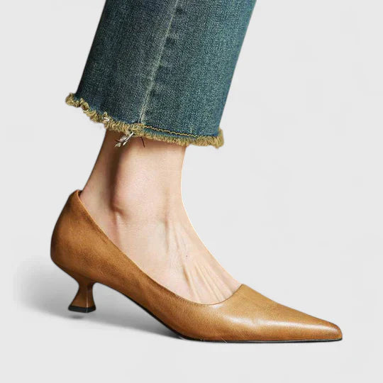 Elegant Low Heel Women's Pumps Shoes