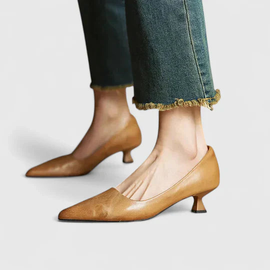Elegant Low Heel Women's Pumps Shoes