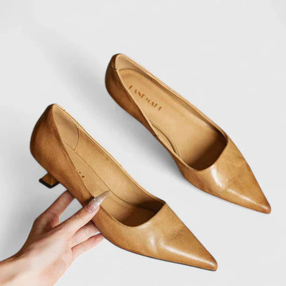 Elegant Low Heel Women's Pumps Shoes