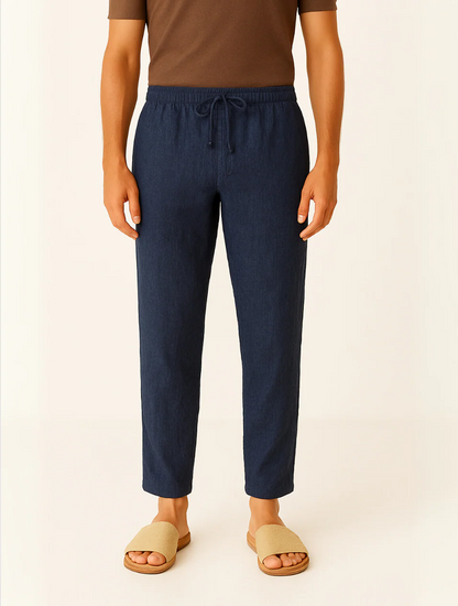 Men's Linen Pants Beige