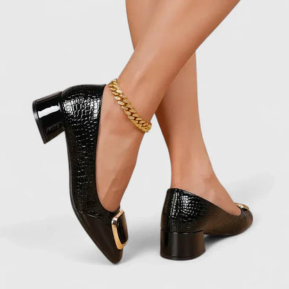 Women's Block Heels Closed-Toe Shoes