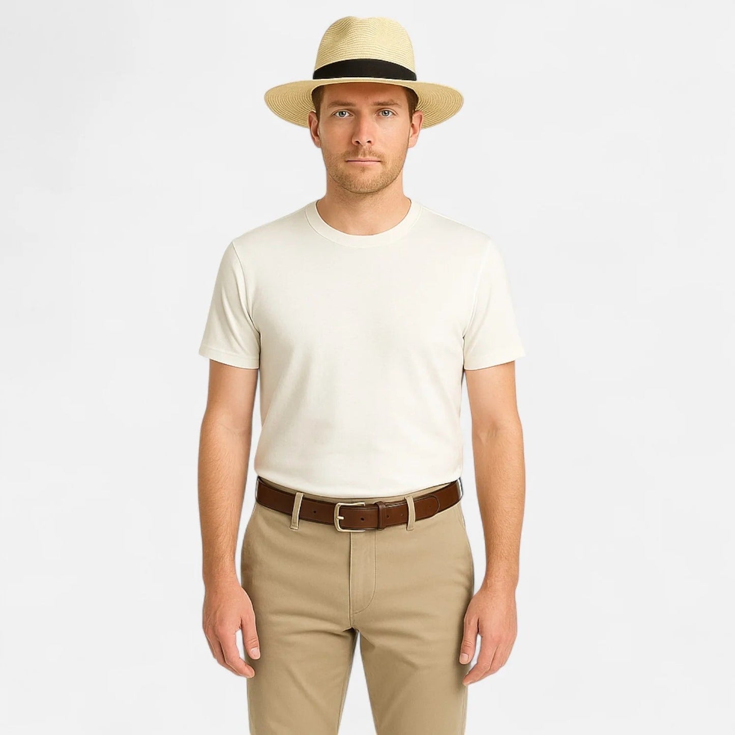 Riviera Classic Men's Panama Straw Hat