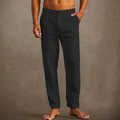 Men's Linen Capri Pants