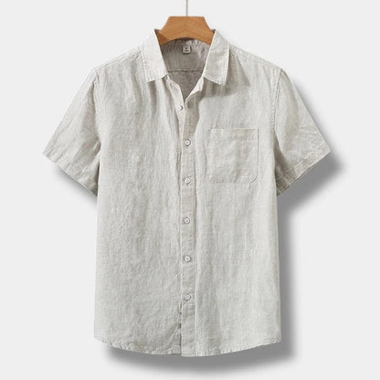 Men's Linen Shirt Old Money Style
