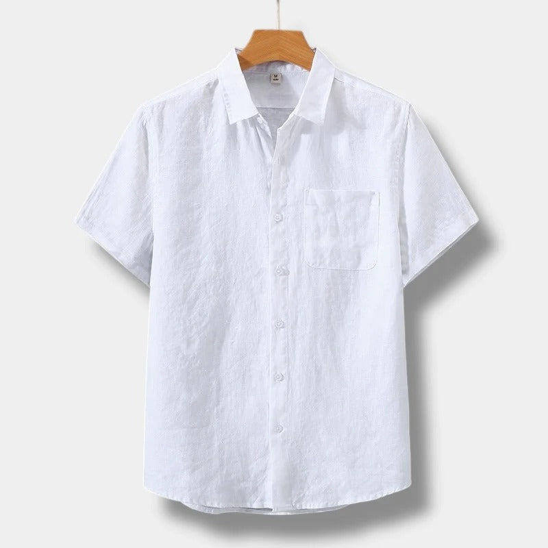 Men's Linen Shirt Old Money Style
