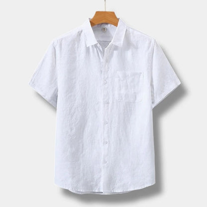 Men's Linen Shirt Old Money Style