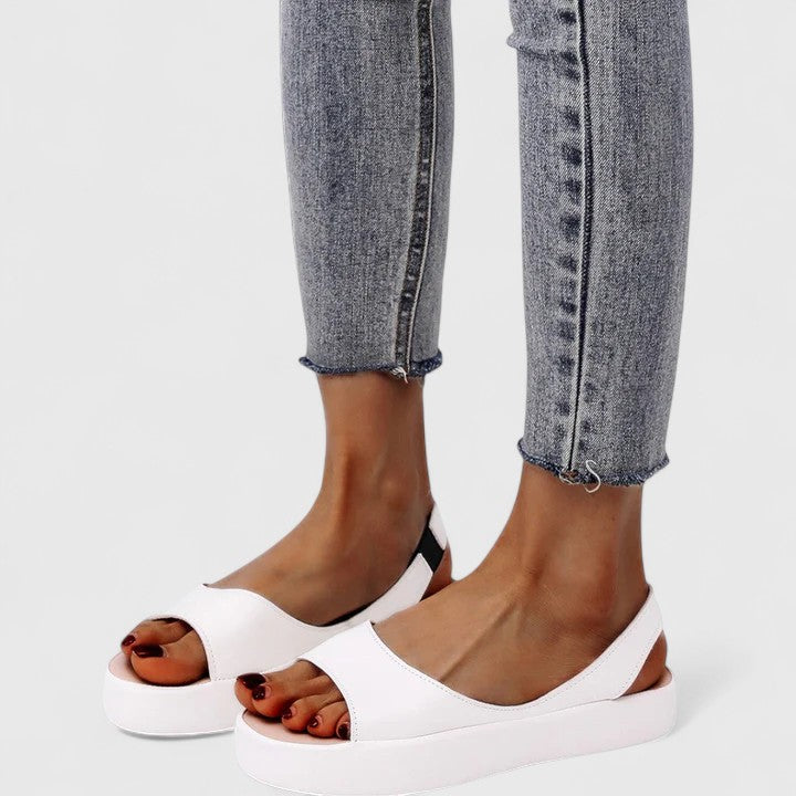 Summer Open Toe High Heel Slingback Sandals