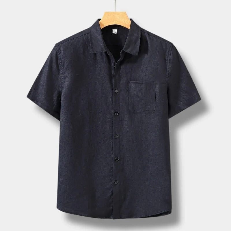 Men's Linen Shirt Old Money Style