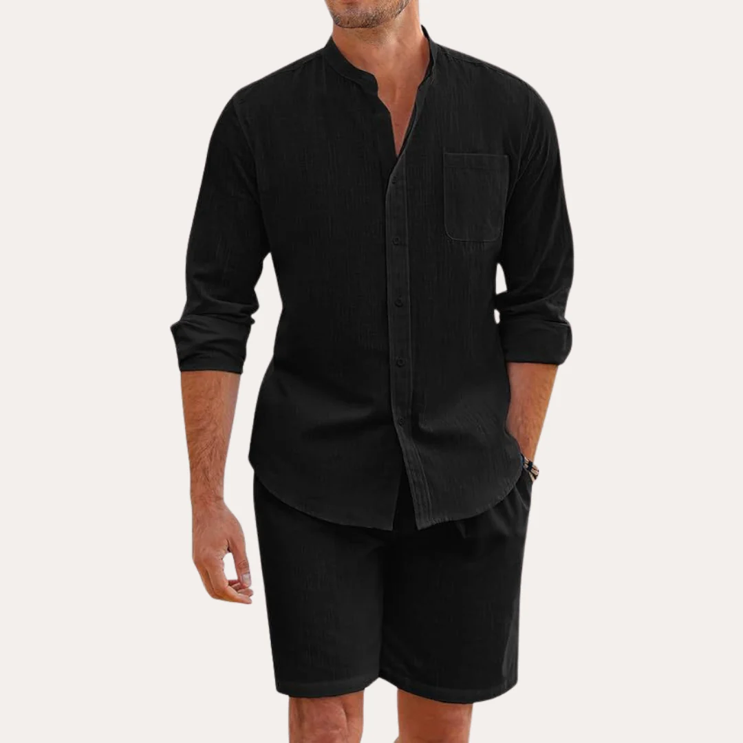 Men's Linen Summer Coordinating Set