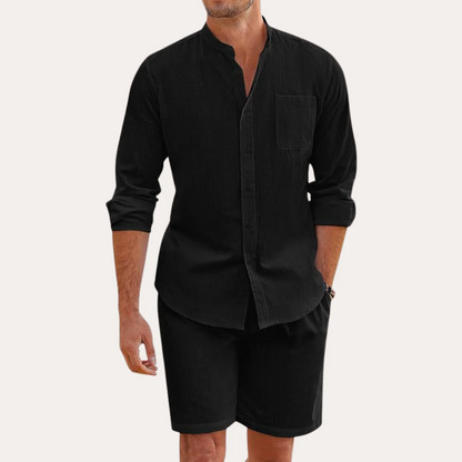 Men's Linen Summer Coordinating Set