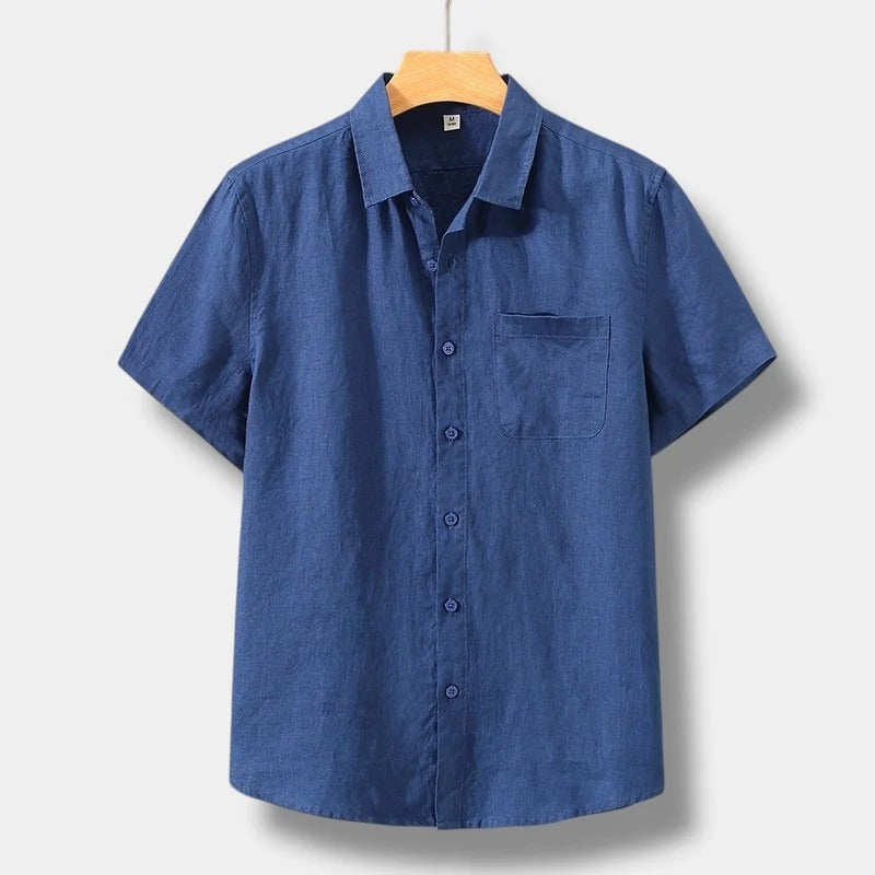 Men's Linen Shirt Old Money Style