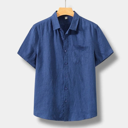Men's Linen Shirt Old Money Style