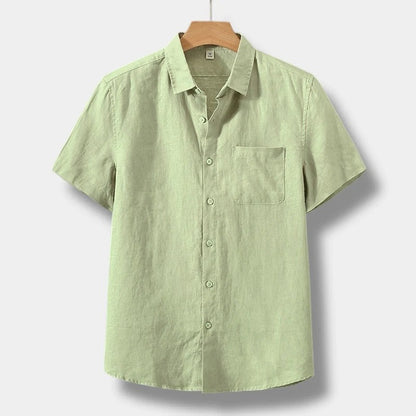 Men's Linen Shirt Old Money Style