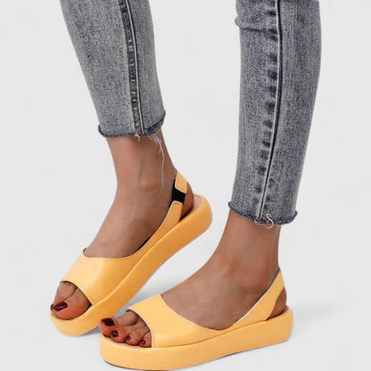 Summer Open Toe High Heel Slingback Sandals