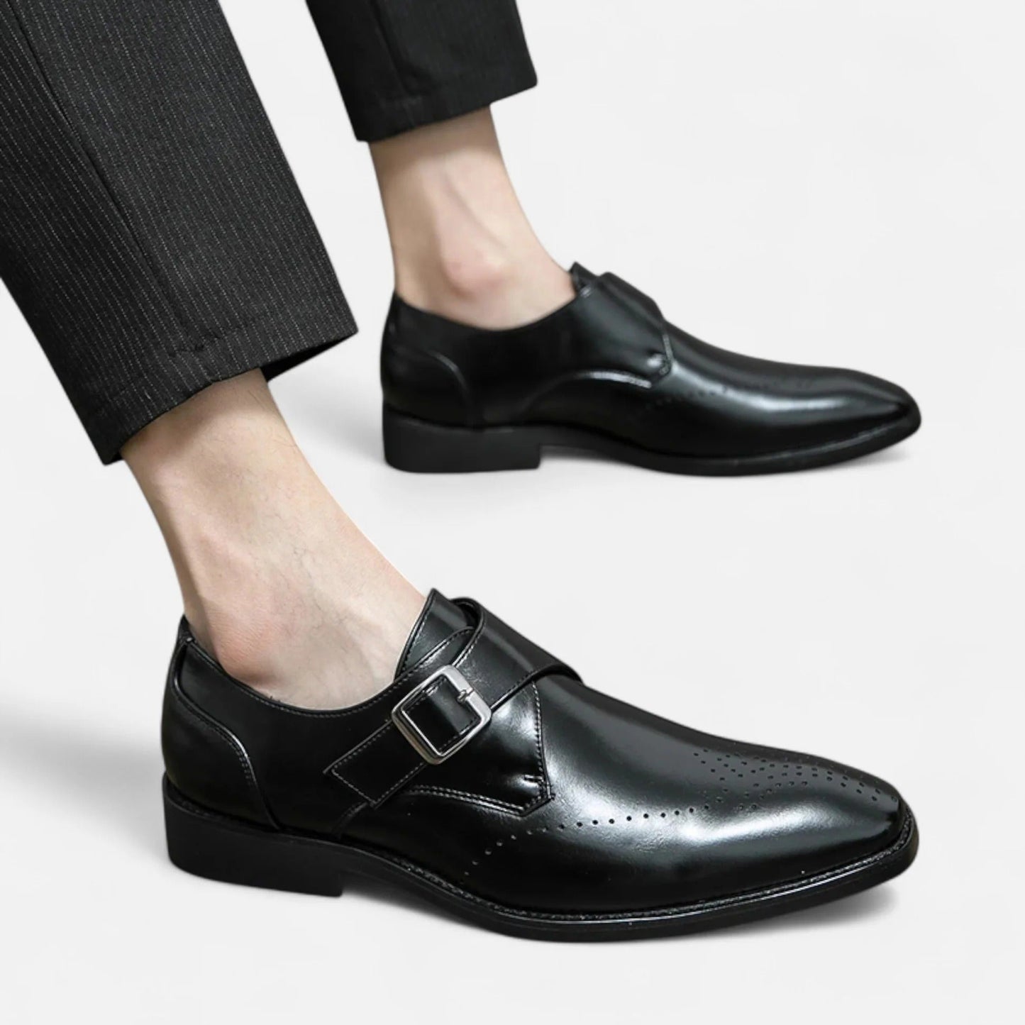 Men's Leather Dress Shoes Oxford Black