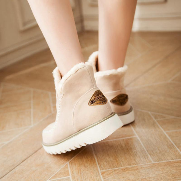 Warm Waterproof Women's Snow Boots