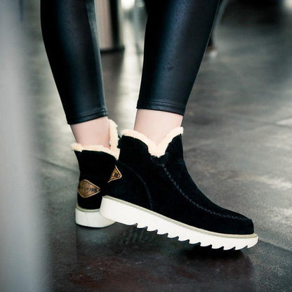 Warm Waterproof Women's Snow Boots