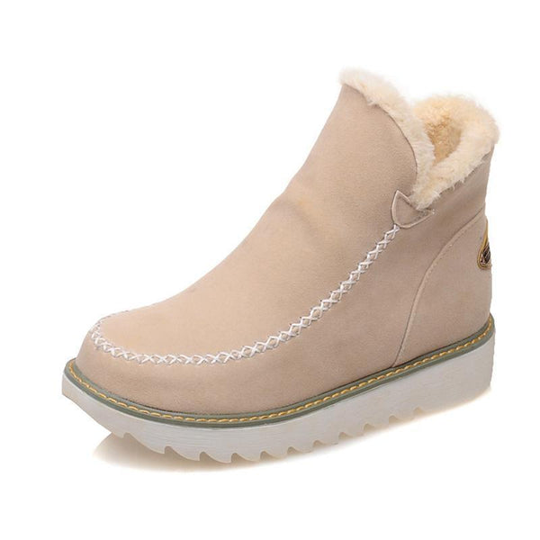 Warm Waterproof Women's Snow Boots