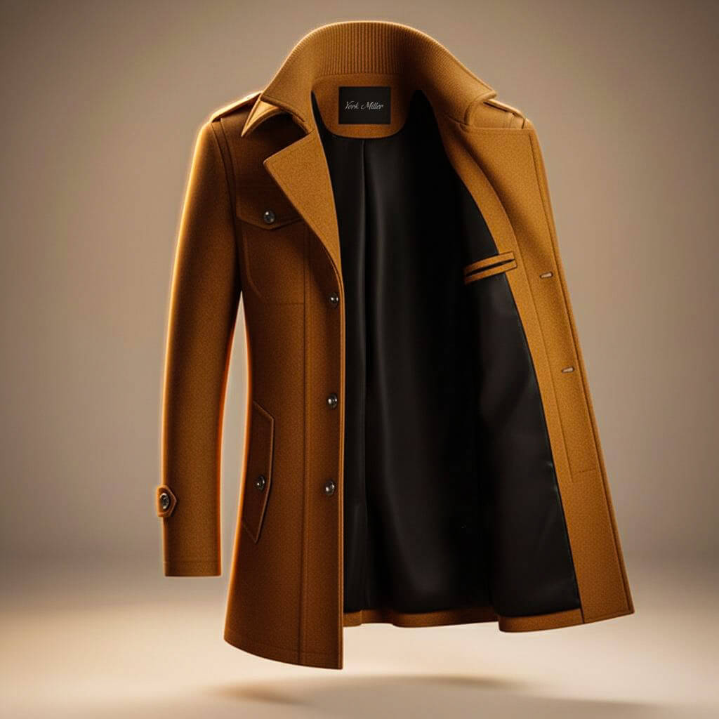 Classic Pure Wool Winter Coat