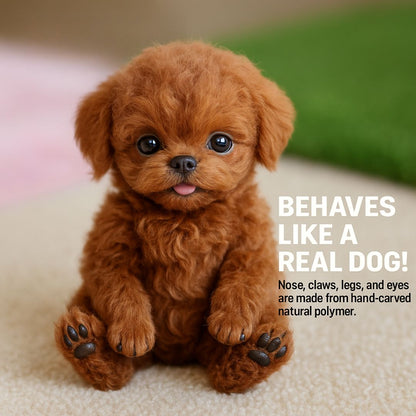 Interactive puppy toy with realistic movement