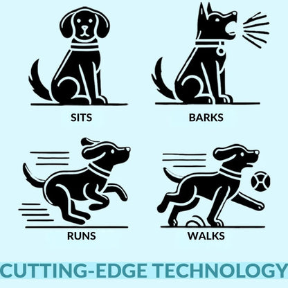 Interactive puppy toy with realistic movement