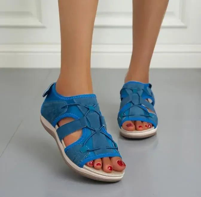 Image of Irene | Women's Open-Toe Adjustable Strap Sandals