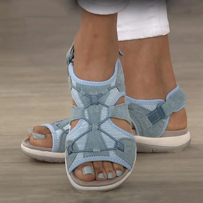 Women's Orthopedic Sandals Adjustable Open-Toe - VibreMode