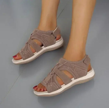 Image of Irene | Women's Open-Toe Adjustable Strap Sandals