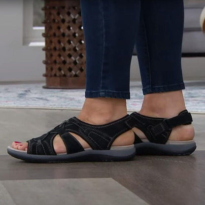 Image of Irene | Women's Open-Toe Adjustable Strap Sandals