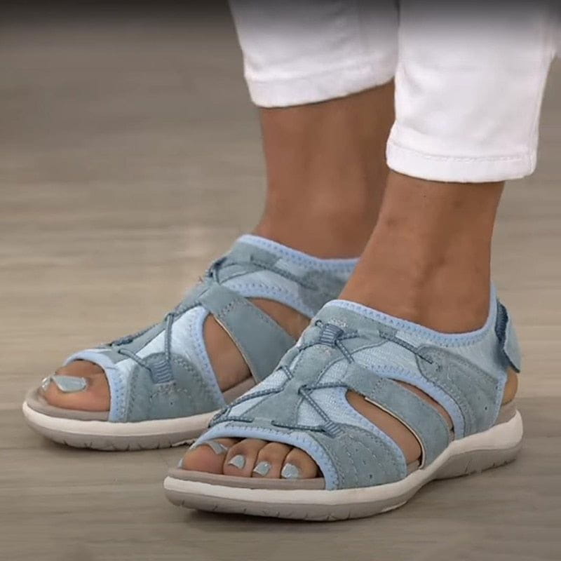 Image of Irene | Women's Open-Toe Adjustable Strap Sandals