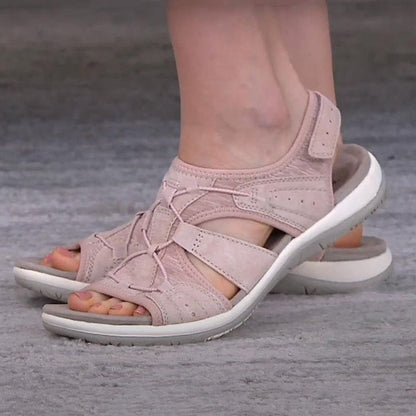 Image of Irene | Women's Open-Toe Adjustable Strap Sandals