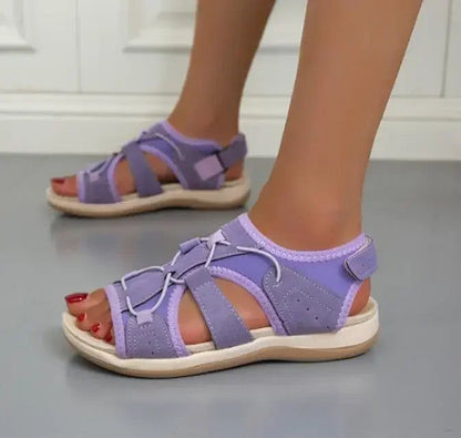 Image of Irene | Women's Open-Toe Adjustable Strap Sandals